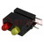 LED; in housing; red/yellow; 3mm; No.of diodes: 2; 20mA; 60°