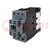 Contactor: 3-pole; NO x3; Auxiliary contacts: NO + NC; 40A; 3RT20