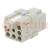 Connector: HDC; contact insert; female; Han Q; PIN: 8; 7+PE; size 3A