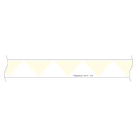 Türmarkierungsstreifen weiß,selbstklebend,Alu,langnachleuchtend,Safety Marking,100x6cm