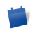 Gitterboxtasche mit Lasche, DIN A4 querFarbe: Blau, Material: Polypropylen
