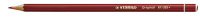 Premium-Buntstift STABILO® Original. auf Kaolinbasis, Stärke der Mine: 2,5 mm, Schreibfarbe der Mine: karminrot dunkel*. Farbe des Schaftes: in Minenfarbe. 6,3 mm