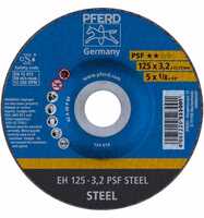 PFERD Trennscheibe EH 125x3,2x22,23 mm gekröpft Universallinie PSF STEEL für Stahl