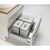 Produktbild zu WESCO Pullboy Flex 60 kihúzó KB 600,1x16/2x7,5 l, mag. 250mm,szürke műanyag