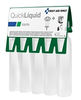 FIRST AID SEULEMENT 20 ML QUICKLIQUID LAVE-?IL AMPOULES - LOT DE 5 FIRST AID ONLY P-44009 00