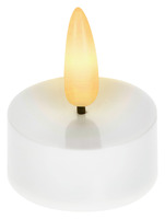 LED-Teelicht Flash; 3.5x5 cm (ØxH); weiß; 12 Stk/Pck