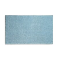Kela 23555 Badematte Maja 100%Polyester frostblau 80,0x50,0x1,5cm