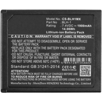 CoreParts MBXCAM-BA487 batería para cámara/grabadora Ión de litio 1900 mAh