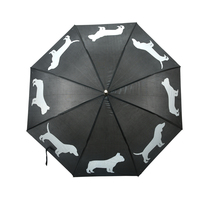 Esschert Design Regenschirm Reflektor Hunde