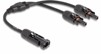 DeLOCK 88222 Kabel splitter/combiner Kabelsplitter Zwart