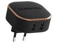 Duracell DRACUSB16-EU mobiltelefon töltő Fekete