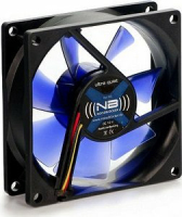 Noiseblocker BlackSilentFan XE1 Computer behuizing Ventilator 9,2 cm Zwart