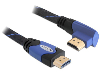 DeLOCK 5m High Speed HDMI 1.4 HDMI kábel HDMI A-típus (Standard) Fekete, Kék