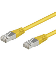 Goobay CAT 5-300 SFTP Yellow 3m Netzwerkkabel Gelb