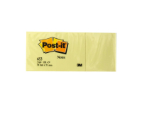 Post-It 653 pouch autoadesiva Quadrato Giallo 100 fogli Autoadesivo