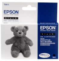 Epson Teddybear T061 Black Ink Cartridge Druckerpatrone Original Schwarz