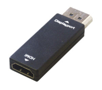 MCL Adapteur DisplatPort / HDMI DisplayPort M HDMI FM Noir