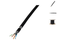 Microconnect KAB038OUTDOOR networking cable Black 100 m Cat7 S/FTP (S-STP)