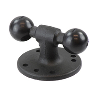 RAM Mounts Double Ball Adapter with Round Base