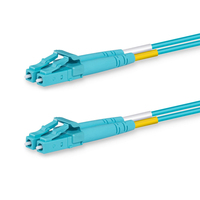 Lanview LVO231471 InfiniBand/fibre optic cable 5 M 2x LC OM3 Türkizkék