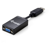 Equip 133435 video átalakító kábel 0,15 M DisplayPort VGA Fekete
