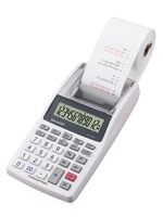 Sharp EL-1611V calculatrice Bureau Calculatrice financière Gris, Blanc