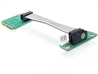 DeLOCK Mini PCI Express/PCI Express interfacekaart/-adapter