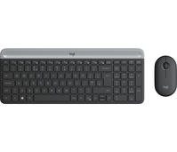 Logitech MK470 Tastatur Maus enthalten RF Wireless QWERTY Tschechisch Graphit
