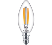 Philips Classic ND 6.5-60W B35 E14 827 CL LED-Lampe Warmweiß 2700 K 6,5 W