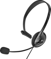 Renkforce RF-4628709 hoofdtelefoon/headset Hoofdband Zwart