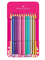 Faber-Castell 201737 Buntstift 12 Stück(e) Mehrfarbig