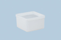 hünersdorff 910100 Aufbewahrungsbox Quadratisch Polyethylen Transparent