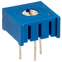 Suntan TSR-3386P-101R schakelaar voor elektrische potentiometers Blauw 100 Ohm