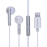 Garbot C-05-10200 auricular y casco Auriculares Inalámbrico y alámbrico Dentro de oído Llamadas/Música Bluetooth Plata, Blanco