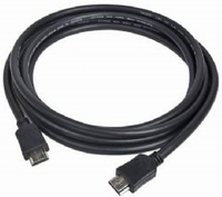 Gembird 3m HDMI M/M HDMI-Kabel HDMI Typ A (Standard) Schwarz