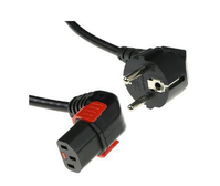 Microconnect PE010518AA power cable Black 2 m Power plug type F C13 coupler