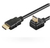 Microconnect HDM19193V1.4A90 HDMI kabel 3 m HDMI Type A (Standaard) Zwart
