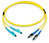 Dätwyler Cables 423551 Glasfaserkabel 1 m LCD FC OM2 Gelb