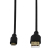Hama 0.75m, USB2.0-A/USB2.0 Micro-B câble USB 0,75 m USB A Micro-USB B Noir