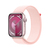 Apple Watch Series 9 45 mm Digitális 396 x 484 pixelek Érintőképernyő Rózsaszín Wi-Fi GPS (műhold)