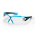 Uvex 9198256 biztonsági szemellenző és szemüveg Védőszemüveg Kék, Fekete