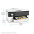 HP OfficeJet Pro 7720 Wide Format All-in-One Printer, Color, Printer for Small office, Print, copy, scan, fax, 35-sheet ADF; Front-facing USB printing; Two-sided printing