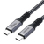 eSTUFF ES604514 USB cable USB4 Gen 3x2 1.2 m USB C Grey