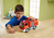 Revell 819 Feuerwehr-Auto mit Spielfigur Der Bausatz mit dem Schraubsystem für Kinder ab 4 Jahre, Bauen-Schrauben-Spielen, mit tollen Funktionen, rot, Länge ca. 30 cm parte y ac...