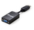 Equip 133435 Videokabel-Adapter 0,15 m DisplayPort VGA Schwarz
