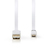 Nedis CCBW60500WT10 USB-kabel 1 m USB 2.0 USB A Micro-USB B Wit