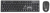 Manhattan 179492 toetsenbord Inclusief muis RF Draadloos QWERTY Duits Zwart