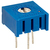 Suntan TSR-3386P-101R electrical potentiometer switch Blue 100 Ω