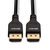 Lindy 36460 DisplayPort-Kabel 0,5 m Schwarz