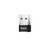Hoco UA6 vezeték csatlakozó USB-A/Type-C Fekete